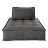 Chaiselongue kohlegrau